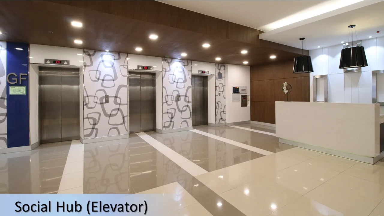 Elevator lobby - Studio A